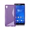 S-Line Silicone Cover til Sony Xperia Z3 (D6603) : farve - lyserød