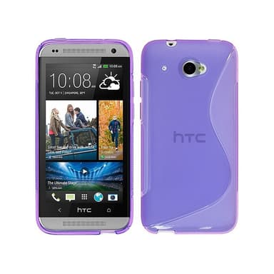 S Line Silikone Cover HTC Desire 601 : farve - rød