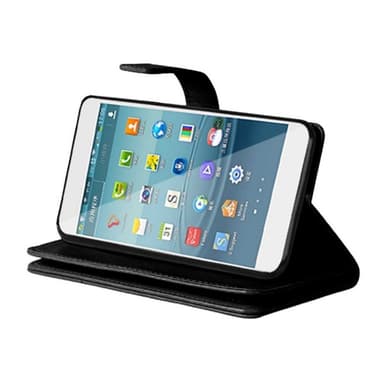 Dobbelt Flip Flexi 9-kort LG Stylus 2 Plus (K535N)  - rød