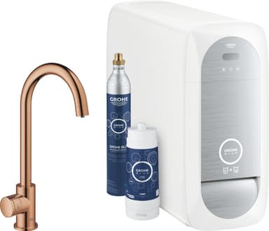 Grohe Blue Home Mono C vandhane startersæt (warm sunset)