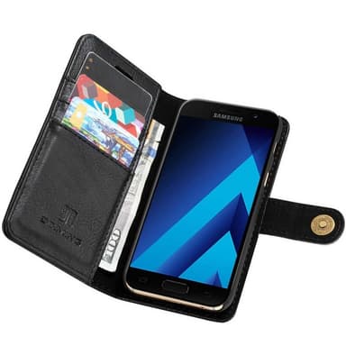 DG-Ming Wallet 2i1 til Samsung Galaxy A3 2017 (SM-A320F)  - rød