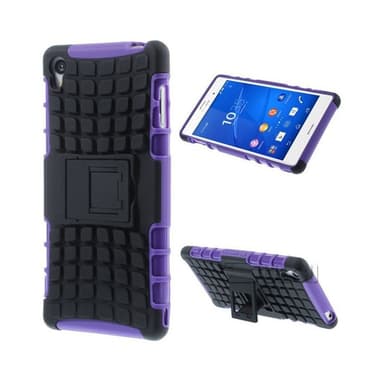 Stødfast Cover med stativ Sony Xperia Z3 (D6603) : farve - lilla