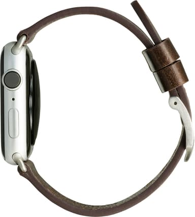 Dbramante Bornholm Apple Watch 42-45 mm læderrem (d. brown/sp.gr)