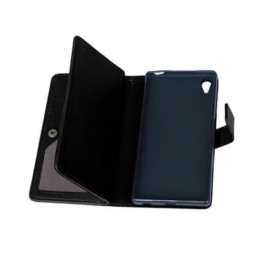 Dobbelt Flip Flexi 9-kort Sony Xperia Z5 (E6653)  - lyserød