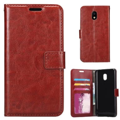 Wallet 3-kort til Samsung Galaxy J3 2017 (SM-J330F)  - lyserød