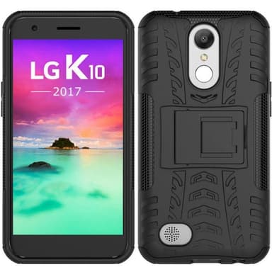 Stødfast Cover med stativ LG K10 2017 (M250)  - appelsin