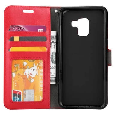 Wallet 3-kort til Samsung Galaxy S9 (SM-G960F)  - lyserød