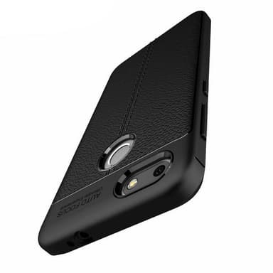 Lædermønstret silicone cover Huawei P9 Lite Mini (SLA-L22)  - Grå