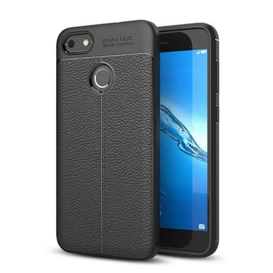 Lædermønstret silicone cover Huawei P9 Lite Mini (SLA-L22)  - Grå