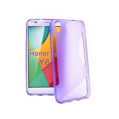 S-Line Silicone Cover til Huawei Y6 2015 (SCL-L01) : farve - sort