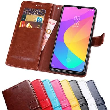 Wallet 3-kort til Xiaomi Mi A3 (6,01 ")  - lyserød