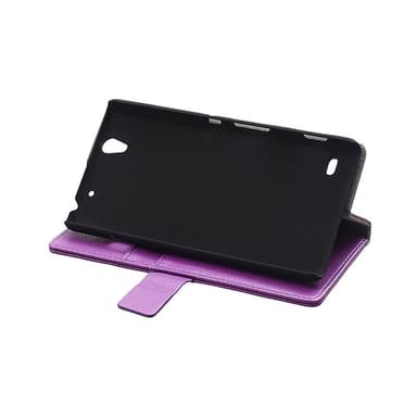 Wallet 2-kort til Sony Xperia C4 (E5303)  - brun