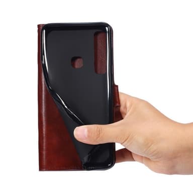 Wallet 3-kort til Samsung Galaxy A9 2018 (SM-A920F)  - lyserød