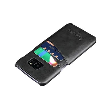 Retro Cover 2-kort Samsung Galaxy S7 Edge (SM-G935F) : farve - blå