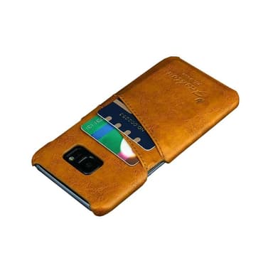 Retro Cover 2-kort Samsung Galaxy S7 Edge (SM-G935F) : farve - blå