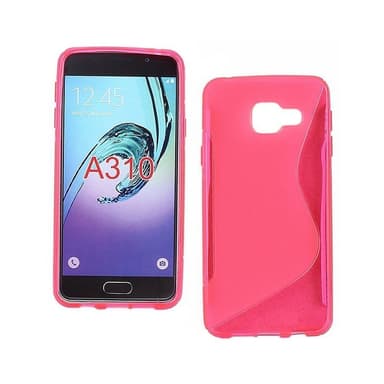 S-Line Silicone Cover til Samsung Galaxy A3 2016 (SM-A310F) : farve - gennemsigtig