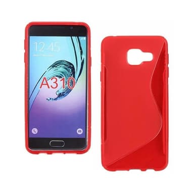 S-Line Silicone Cover til Samsung Galaxy A3 2016 (SM-A310F) : farve - gennemsigtig