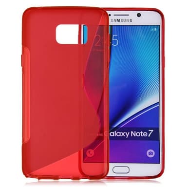 S-Line Silicone Cover til Samsung Galaxy Note 7 (SM-N930F)  - sort