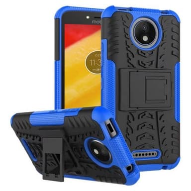 Stødfast Cover med stativ Motorola Moto C Plus (XT1723)  - rød
