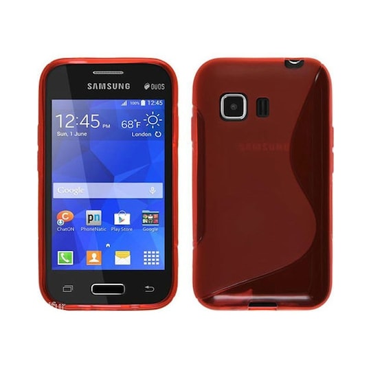 S-Line Silicone Cover til Samsung Galaxy Young 2 (SM-G130H) : farve - gennemsigtig