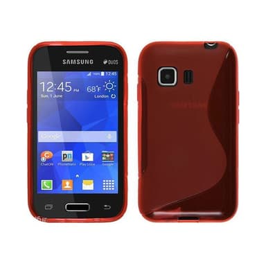 S-Line Silicone Cover til Samsung Galaxy Young 2 (SM-G130H) : farve - gennemsigtig