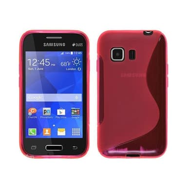 S-Line Silicone Cover til Samsung Galaxy Young 2 (SM-G130H) : farve - gennemsigtig