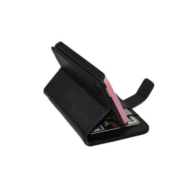 Wallet cover 2-kort Apple iPhone 4 / 4S  - rød