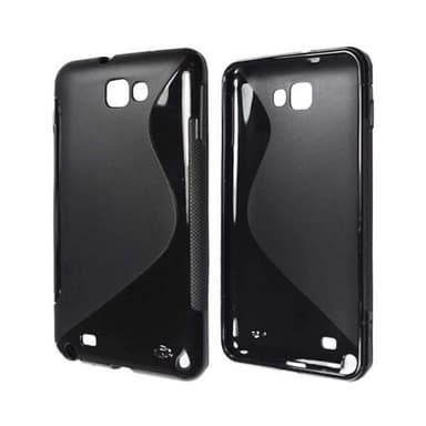 S-Line Silicone Cover til Samsung Galaxy Note 1 (GT-N7000) : farve - Grå