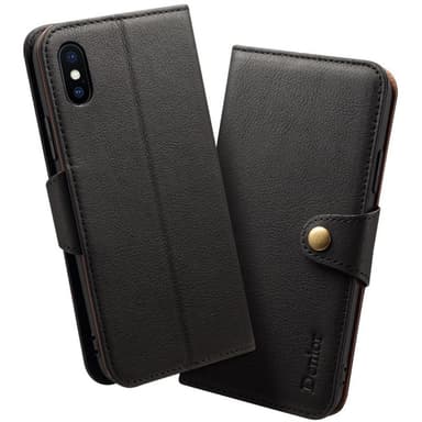 Denior mobil tegnebog læder 3-kort Apple iPhone XR (6,1 ")  - bordeau