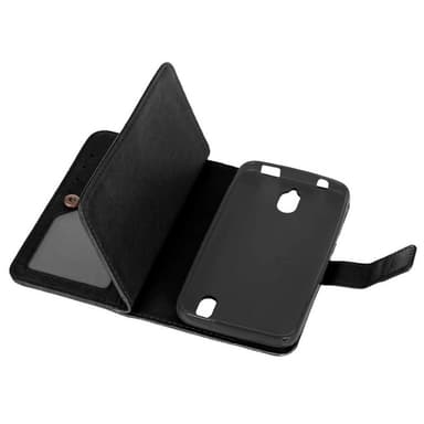 Dobbelt Flip Flexi 9-kort Huawei Y625  - sort