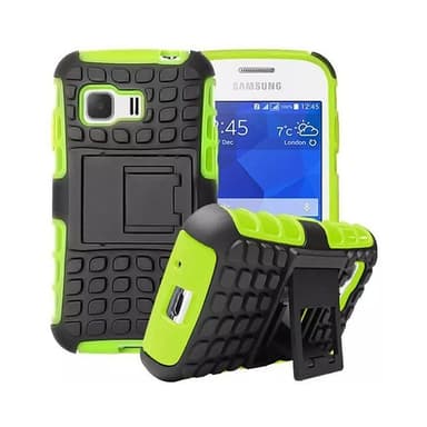 Stødfast Cover med stativ Samsung Galaxy Young 2 (SM-G130H) : farve - sort