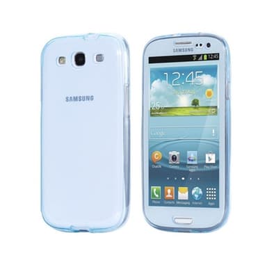 360° 2-delt silicone cover Samsung Galaxy S3 (GT-i9300)  - gennemsigt