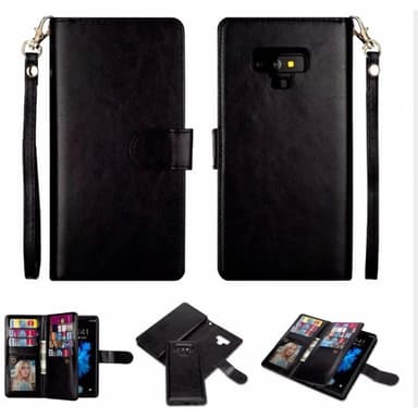 Dobbelt Wallet 2i1 Samsung Galaxy Note 9 (SM-N960F)  - hvid