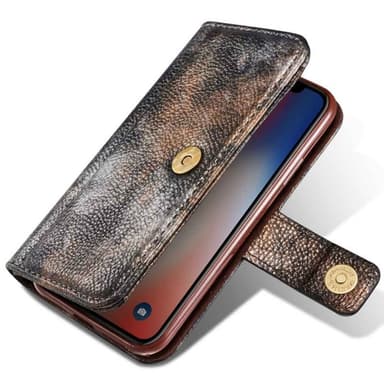 Wallet Forest Vintage Apple iPhone X / Xs  - gul
