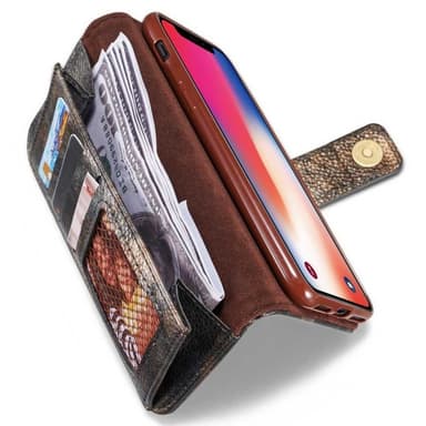 Wallet Forest Vintage Apple iPhone X / Xs  - gul