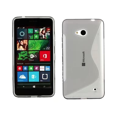 S-Line Silicone Cover til Microsoft Lumia 640 (RM-1072) : farve - lilla