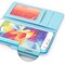 Magnetisk Wallet Samsung Galaxy S5 (SM-G900F)  - hvid