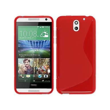 S-Line Silicone Cover til HTC Desire 610 : farve - lyserød
