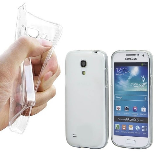 Silikone cover transparent Samsung Galaxy S4 Mini (GT-i9190)