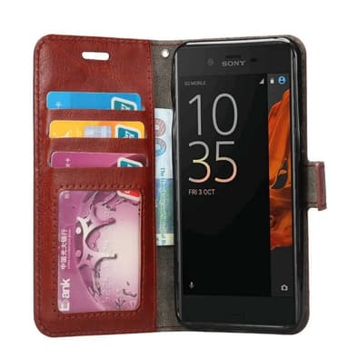 Wallet 3-kort til Sony Xperia XZ / XZs (F8331)  - lyserød