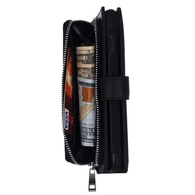 Wallet cover 2i1 møntlomme Samsung Galaxy S8 Plus (SM-G955F)  - sort