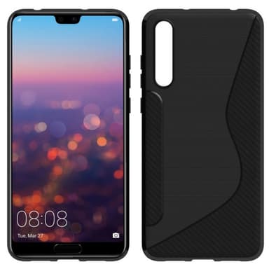 S-Line Silicone Cover til Huawei P20 Pro (CLT-L29)  - lyserød