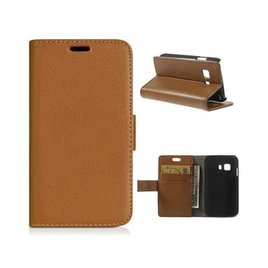 Wallet 2-kort til Samsung Galaxy Young 2 (SM-G130H)  - lilla