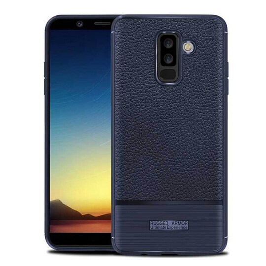 Rugged Armor cover til Samsung Galaxy A6 Plus 2018 (SM-A610F)  - rød