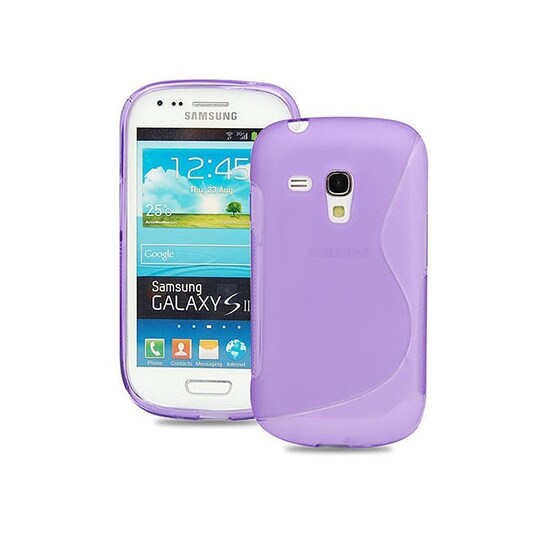 S-Line Silicone Cover til Samsung Galaxy Mini (GT-i8190) farve - hvid Elgiganten