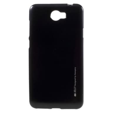 Mercury i Jelly Metal cover til Huawei Y5 II, Y6 II Compact  - sølv