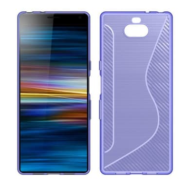S-Line Silicone Cover til Sony Xperia 10 Plus (I4213)  - blå
