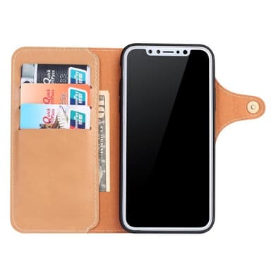 Retro Wallet Apple iPhone X / Xs  - rød