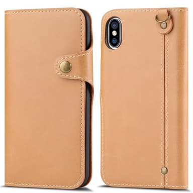 Retro Wallet Apple iPhone X / Xs  - rød
