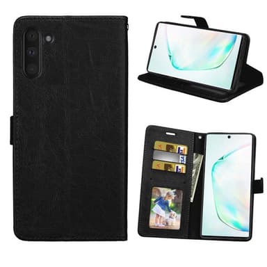 3-kort Wallet Samsung Galaxy Note 10 (SM-N970F)  - Lyseblå